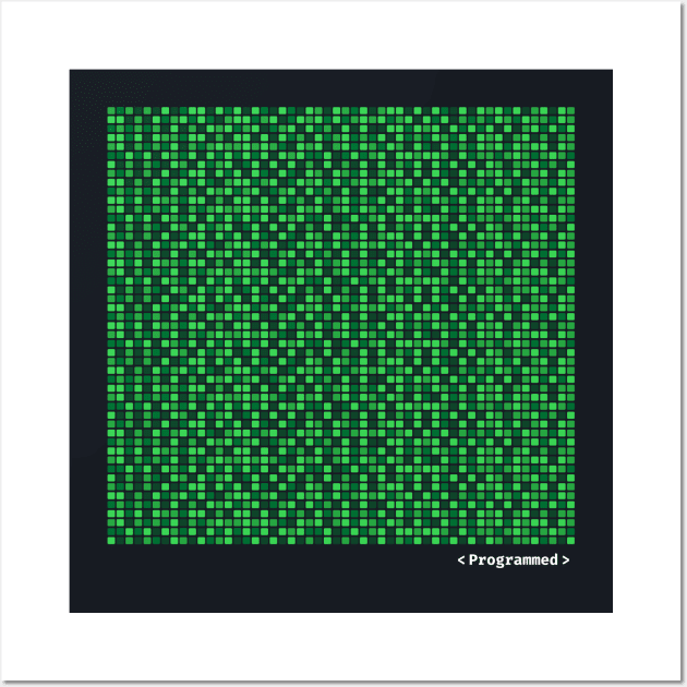 Coding Contributions Panel Print Wall Art by Programmed